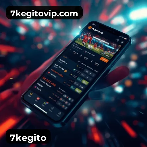 Aplicativo móvel 7kegito para iOS e Android